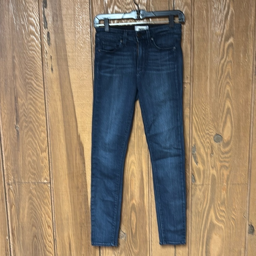 PAIGE Huxton Ankle Made in the USA  Denim Jean Trendy Minimalist Women’s Size 27